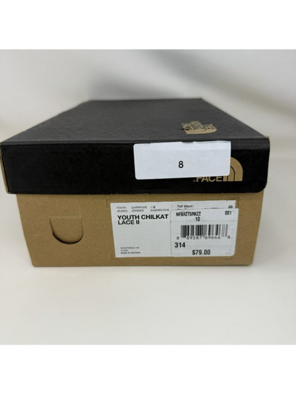 The North Face Chilkat Lace II Waterproof Boots Black Toddler Size 10 - Picture 8 of 8